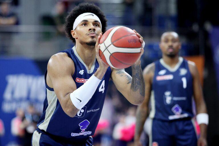 Koszykarze klubu Dziki Warszawa