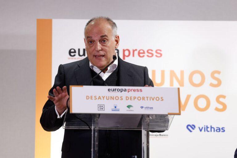 Javier Tebas, prezes LaLiga.