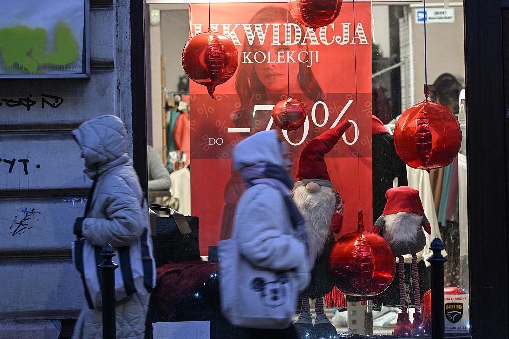 Daily Life In Krakow During Winter