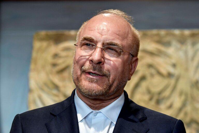 Przewodniczący irańskiego parlamentu Mohammad Ghaber Ghalibaf