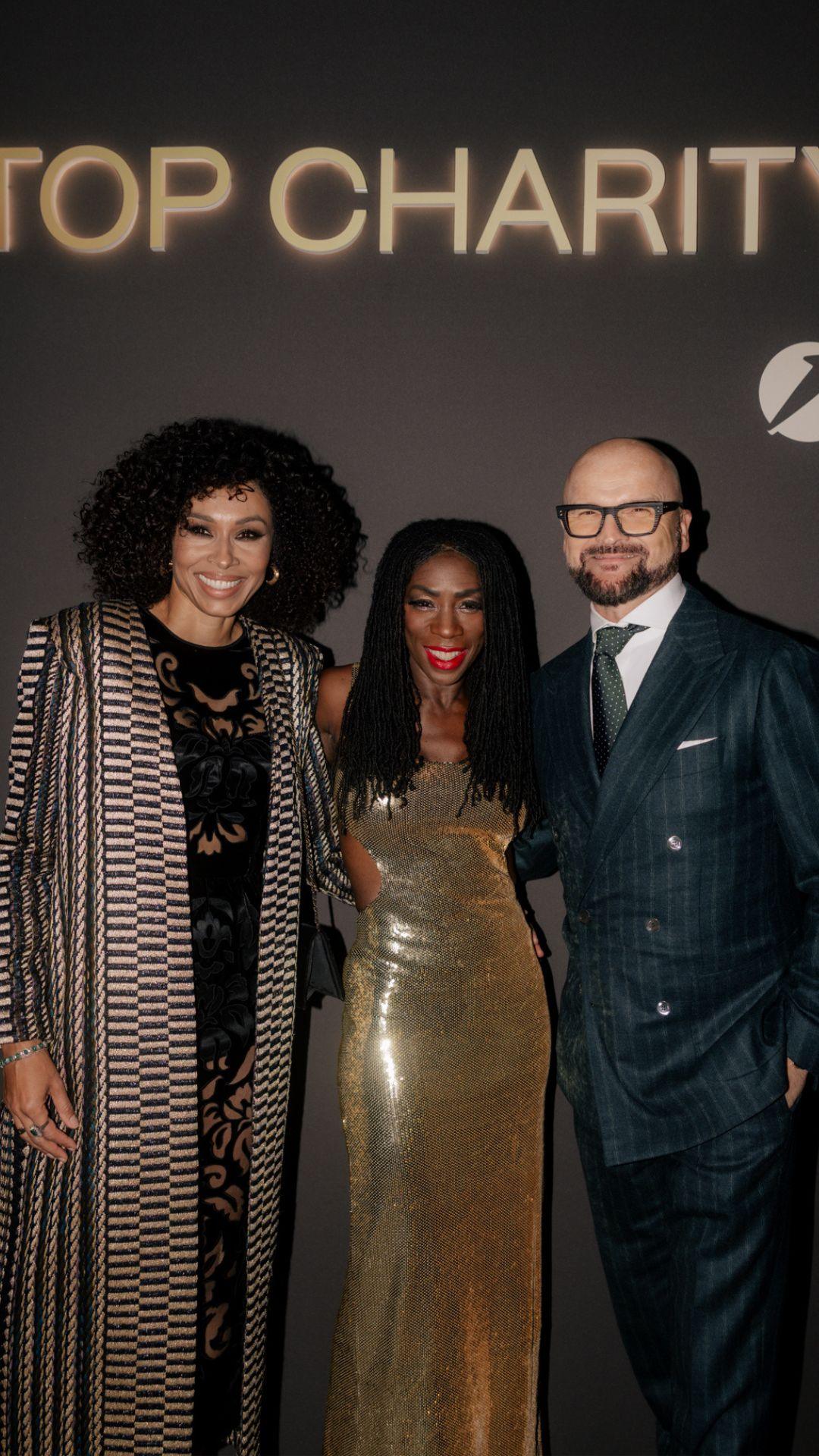 Od lewej: Omenaa Mensah, Heather Small i Rafał Brzoska