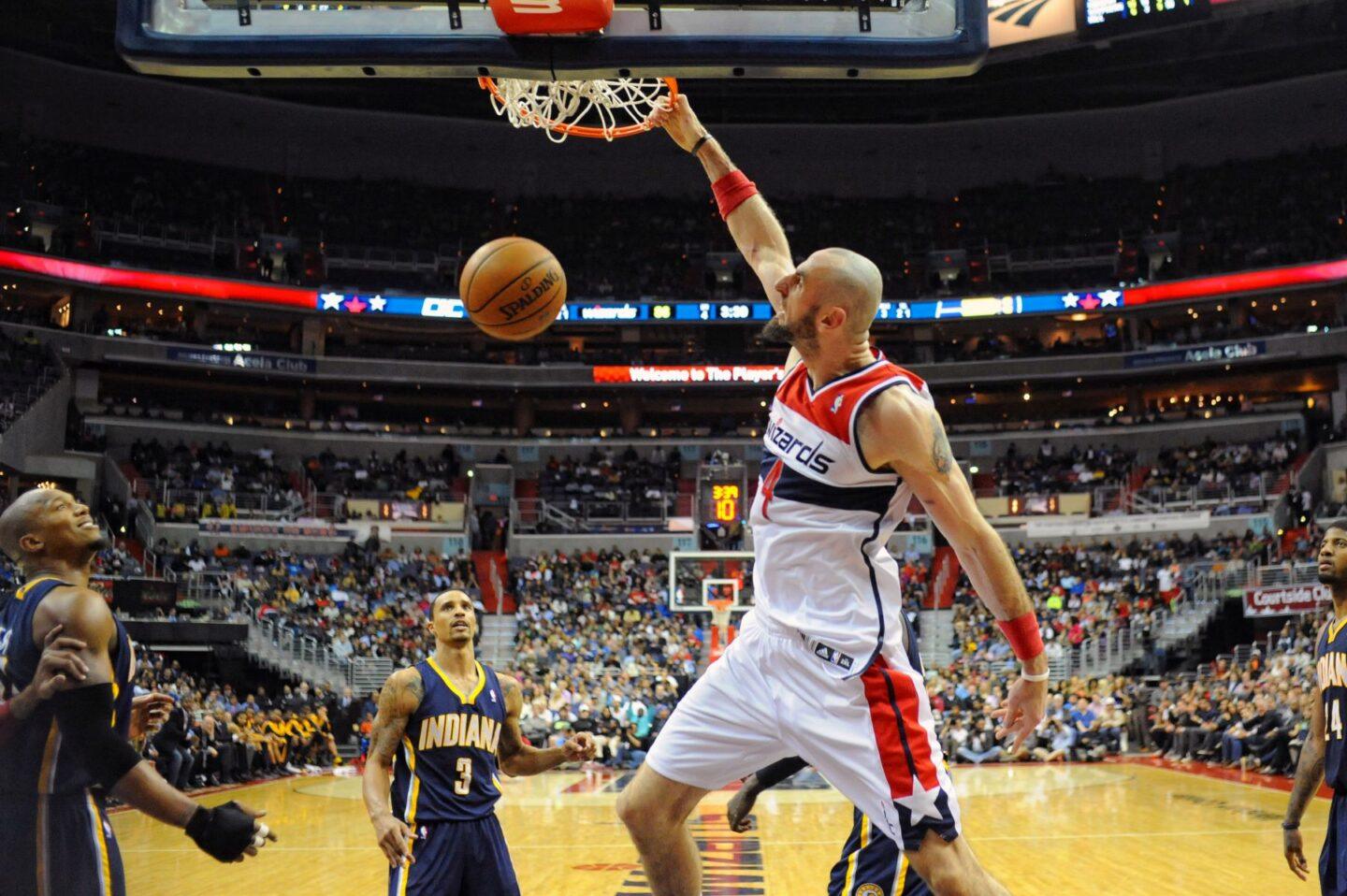 Marcin Gortat, były polski koszykarz