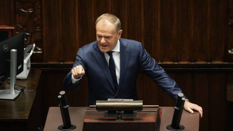 Premier Donald Tusk w Sejmie