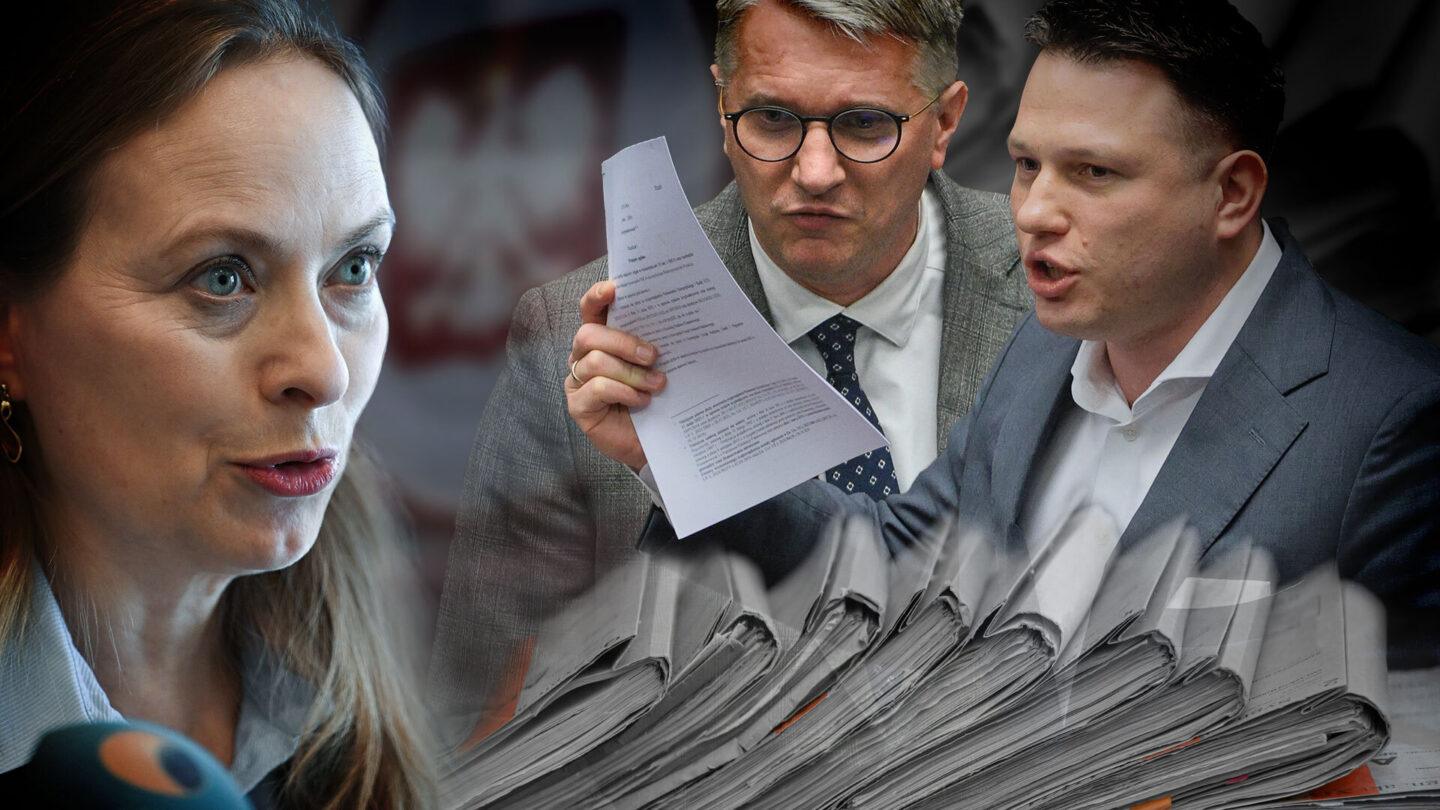 Spór o fundacje rodzinne. Na zdjęciu Katarzyna Pełczyńska-Nałęcz, Przemysław Wipler i Sławomir Mentzen