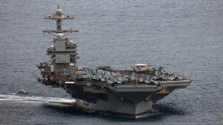 Amerykański lotniskowiec USS Gerald R. Ford