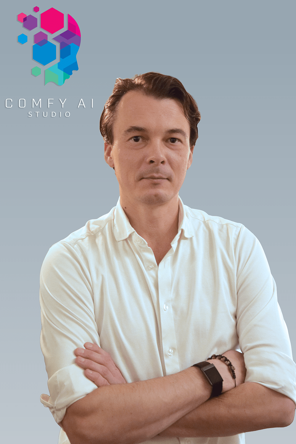 Łukasz Zmywaczyk, informatyk, założyciel firmy Comfy AI Studio