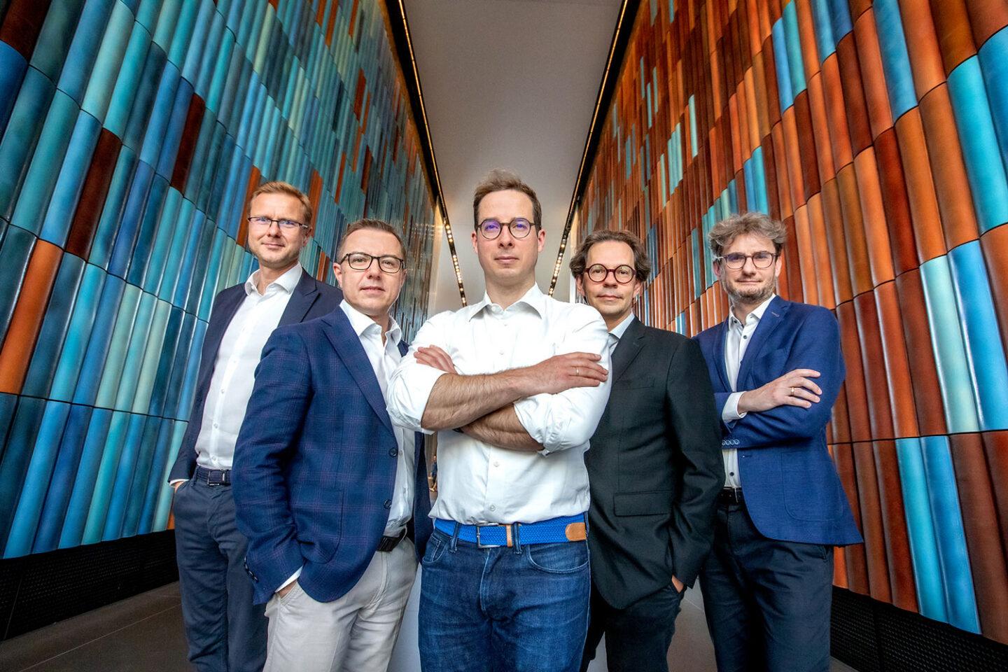 Zarządzający funduszem 4growth VC: Marcin Jaszczuk, Tomasz Biłous, Jan Kastory, Tomasz Pasiewicz, Krzysztof Bachta