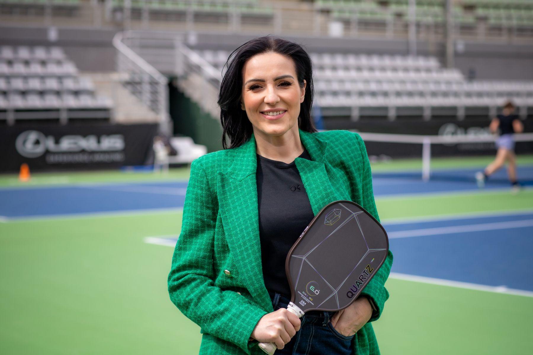 Agnieszka Kołogrecka, popularyzatorka pickleballu w Polsce