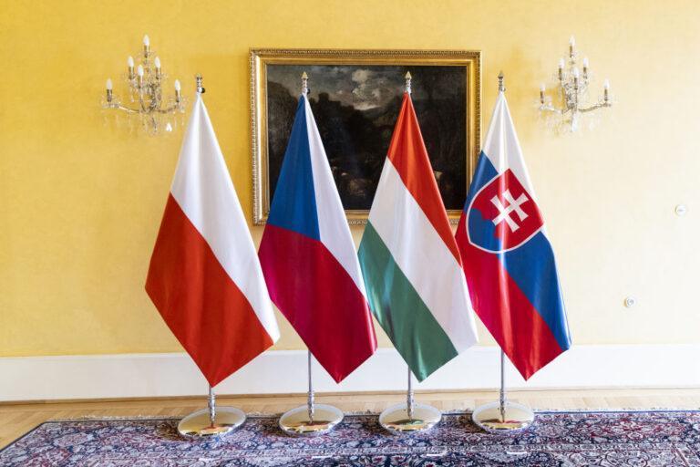 Flagi państw Grupy Wyszechradzkiej