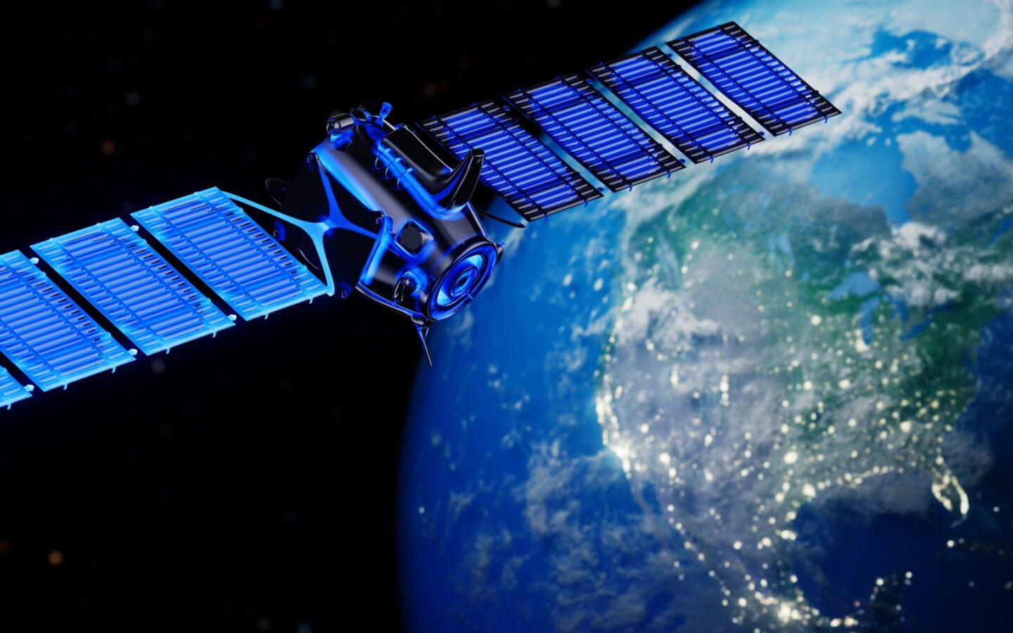 Satelita nad Ameryką Pn.