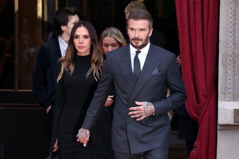 Victoria i David Beckhamowie