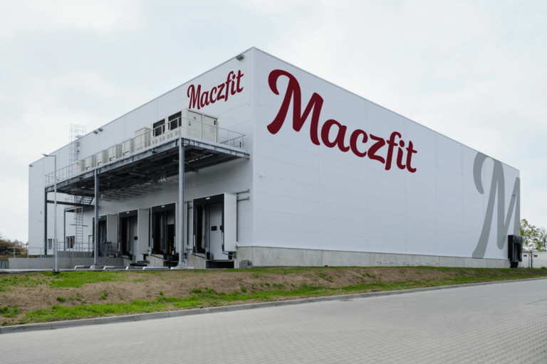 Zakład produkcyjno-magazynowy Maczfit w Szymanowie