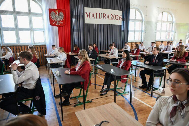 Maturzyści z XIII LO w Szczecinie