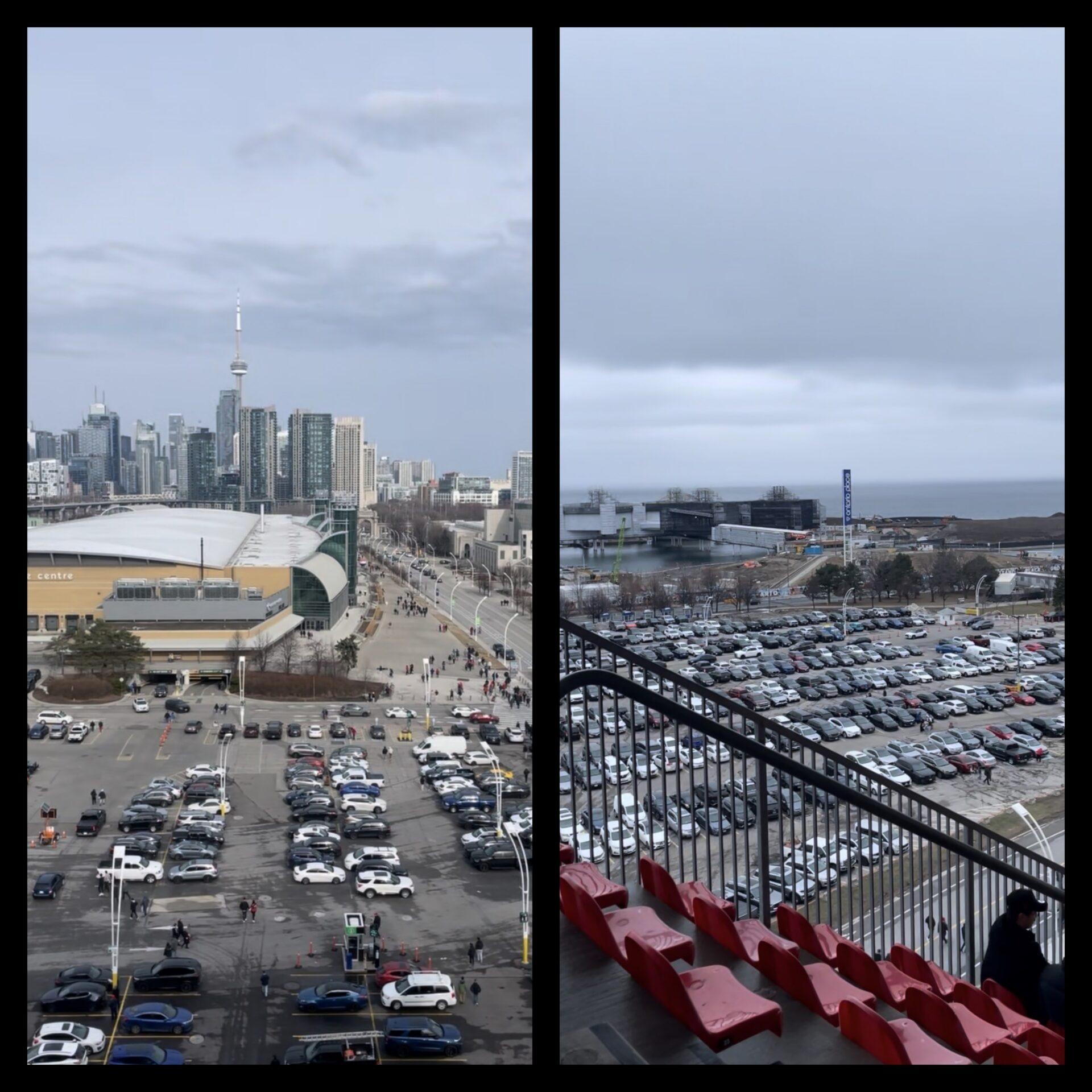 Widoki ze stadionu BMO Field
