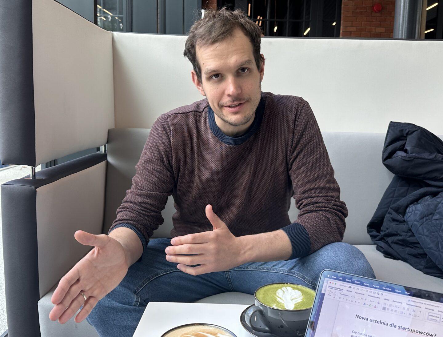 dr Maciej Ryś, prorektor dr współpracy i rozwoju, Wyższa Szkoła Informatyki i Zarządzania w Rzeszowie