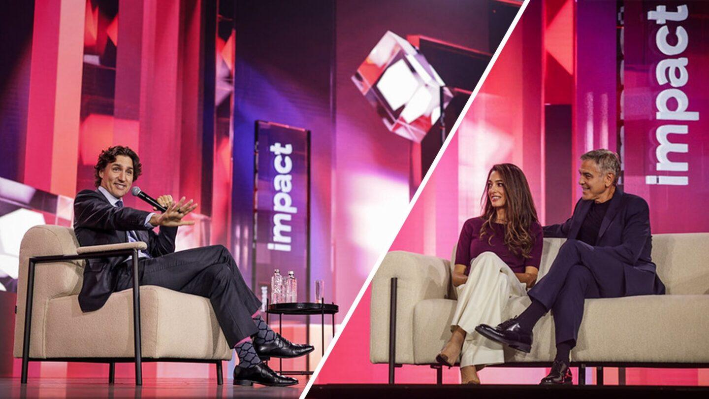 Justin Trudeau i Amal Clooney