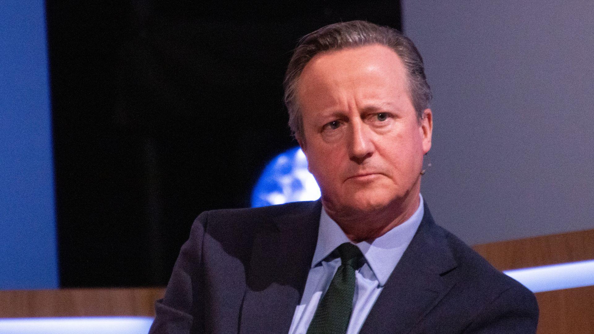 David Cameron, były brytyjski premier