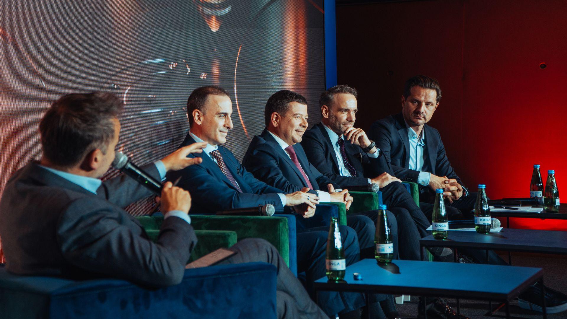 Od lewej: Grzegorz Nawacki, Can Kuterdem, Wojciech Trojanowski, Przemysław Ciszak, Jacek Leonkiewicz