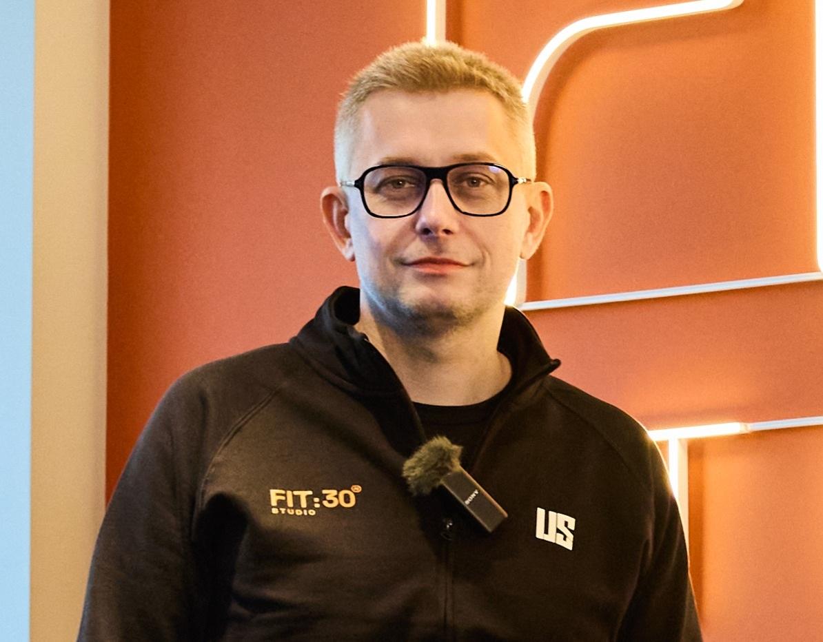 Przemysław Rączka, prezes i założyciel Fit:30 Studio