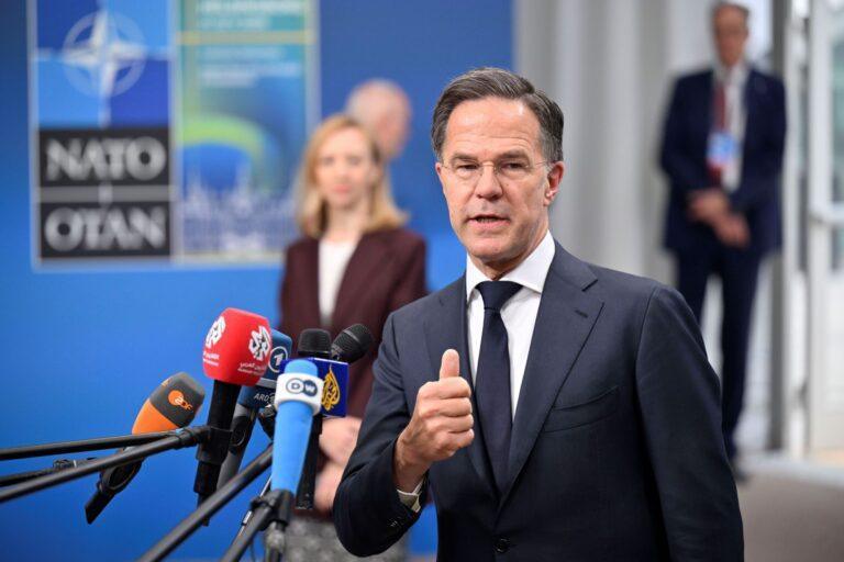 Sekretarz generalny NATO Mark Rutte