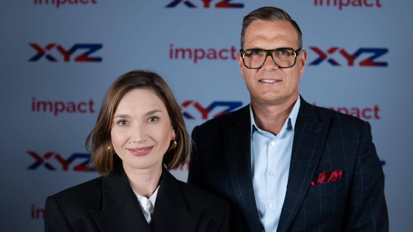 Izabela Kruk, dyrektorka Biura Komunikacji Sponsoringowej Orlen, oraz Sebastian Chmara, utytułowany wieloboista i prezes Polskiego Związku Lekkiej Atletyki.