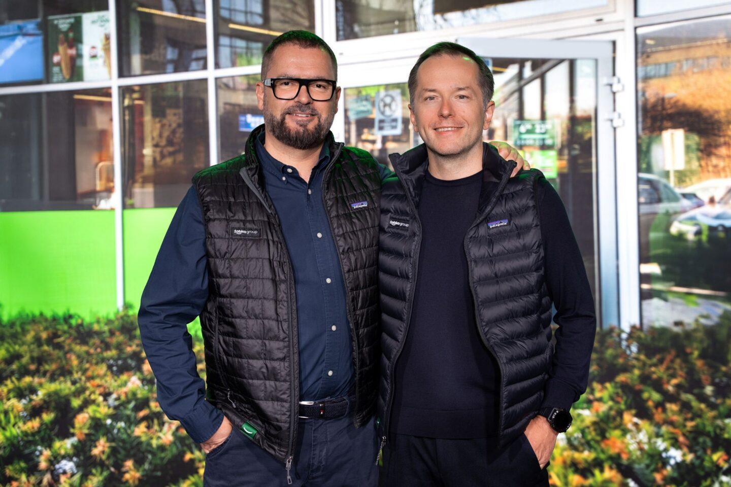 Tomasz Suchański (z lewej) i Tomasz Blicharski. Szefowie Żabki