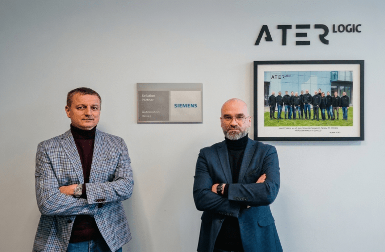 Tomasz Prusinowski i Łukasz Tomporowski, założyciele firmy ATER logic