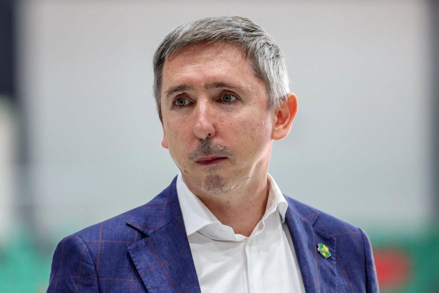 Kryspin Baran, prezes Warty Zawiercie