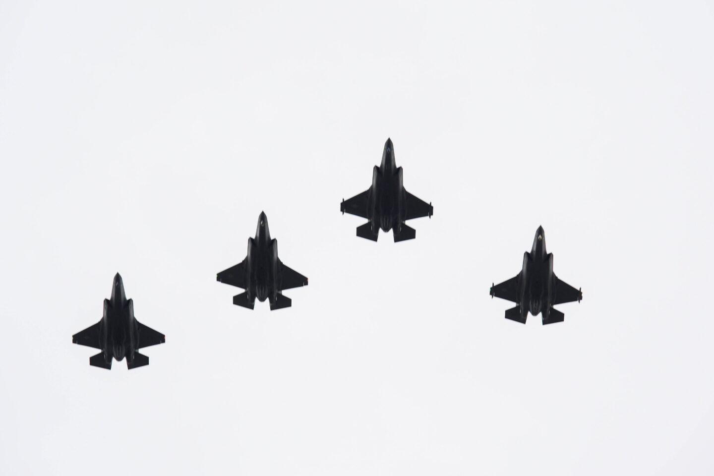 F-35 na niebie