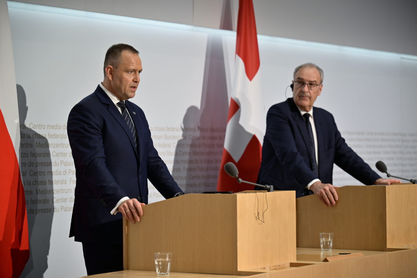 Karol Nawrocki, Guy Parmelin