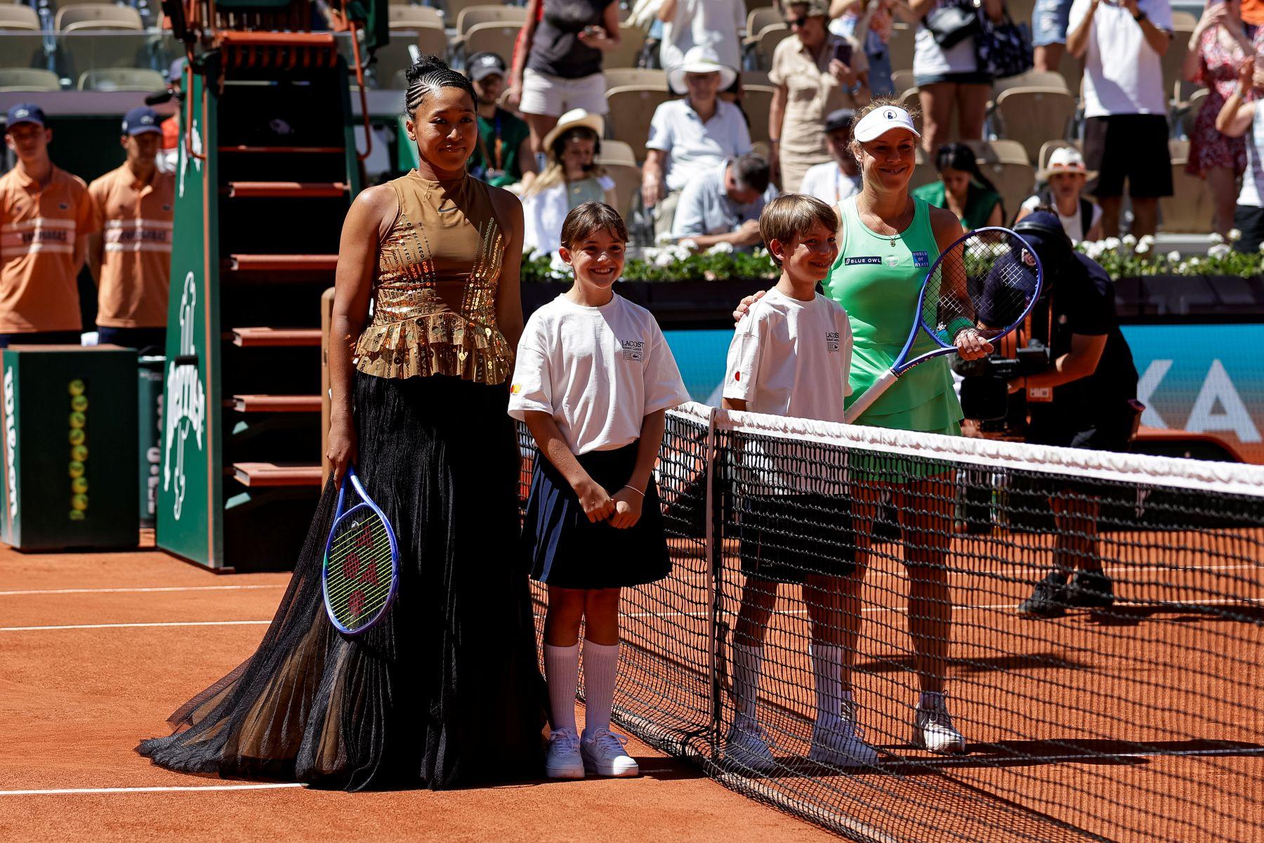 Tenisistki Naomi Osaka i Laura Siegemund
