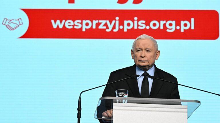 Prezes PiS Jarosław Kaczyński
