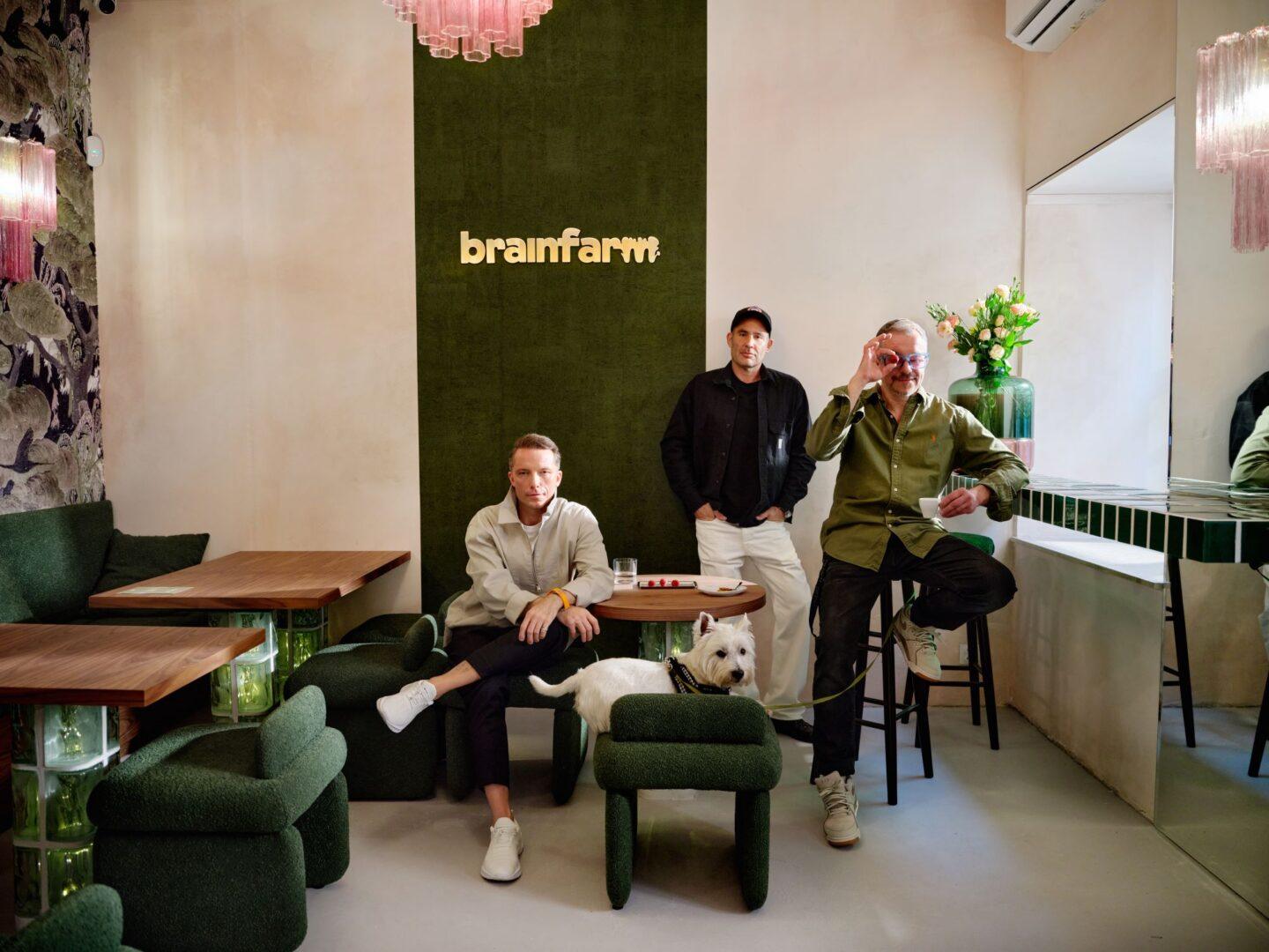 Marek Kaczmar, Piotr Pietrzyk i Maciej Szubielski, twórcy i współwłaściciele Brainfarm.