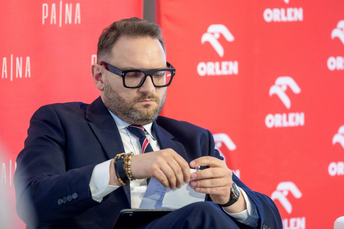dr Szymon Paweł Moś, prezes PSG, który był gościem Europejskiego Kongresu Finansowego w Sopocie.