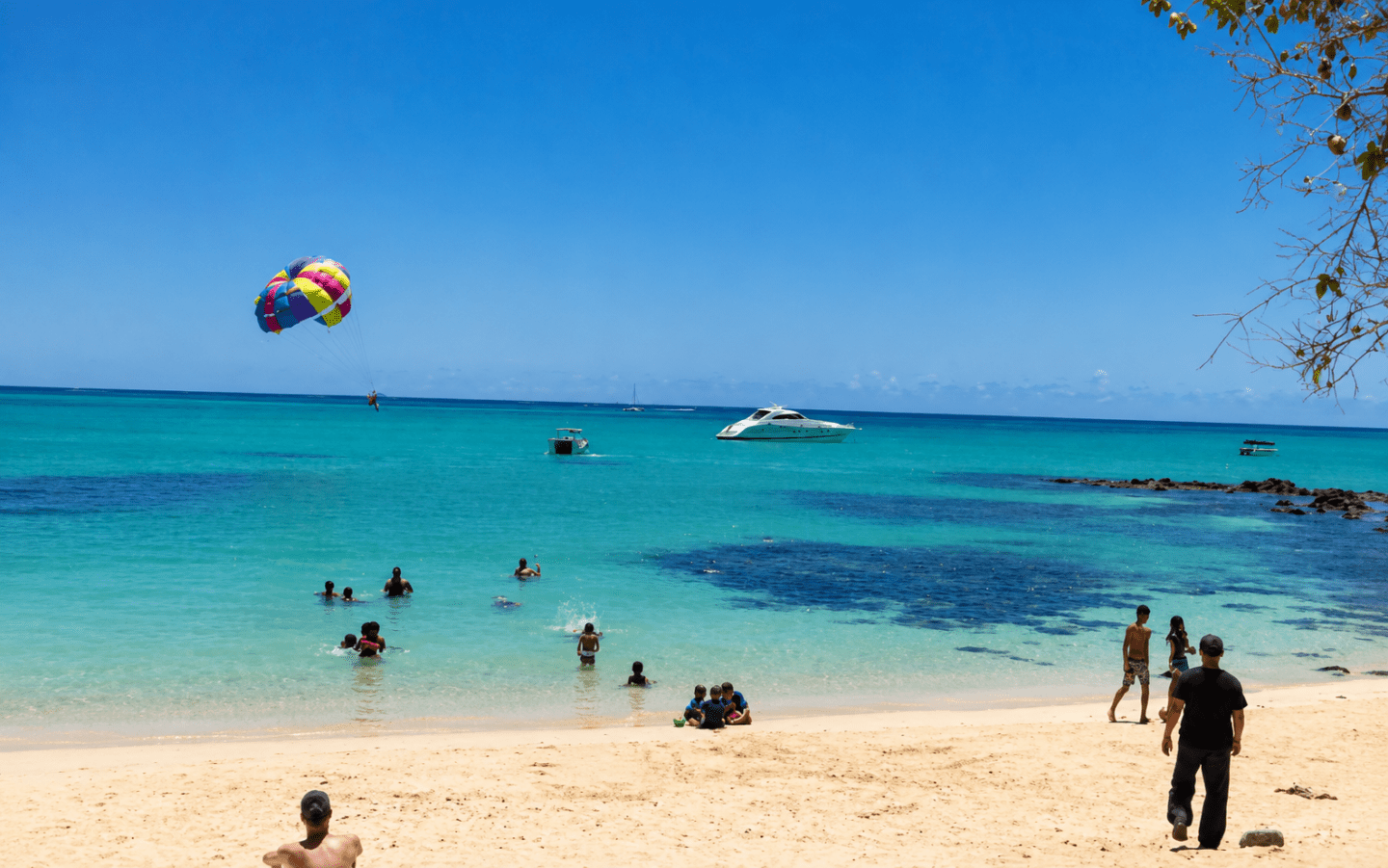 Plaża na Mauritiusie