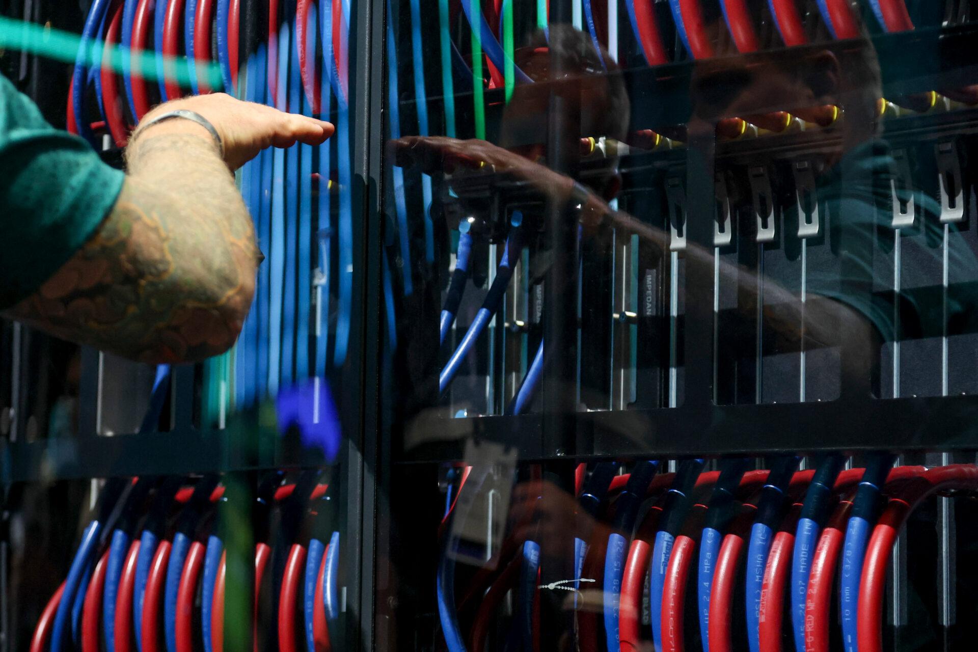 System chłodzenia superkomputera