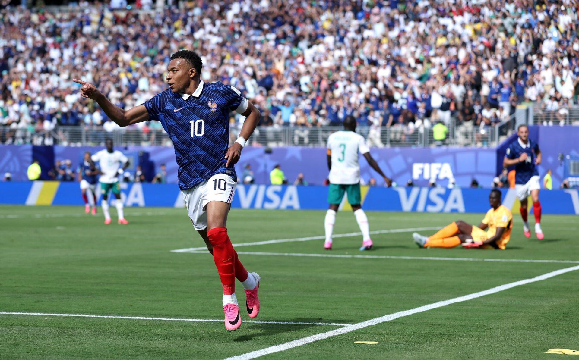 Kylian Mbappe, piłkarz reprezentacji Francji.