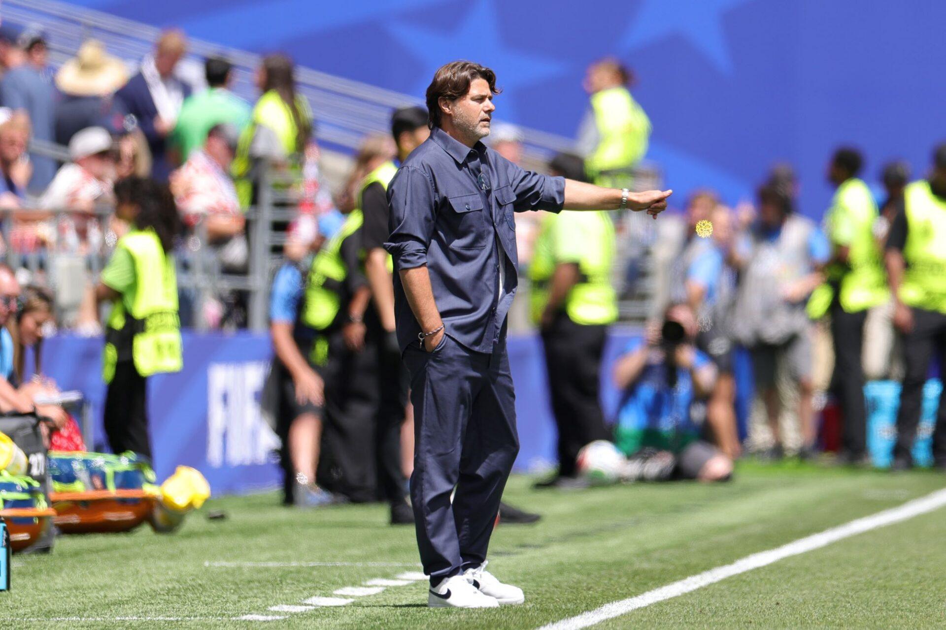 Mauricio Pochettino, trener Stanów Zjednoczonych.