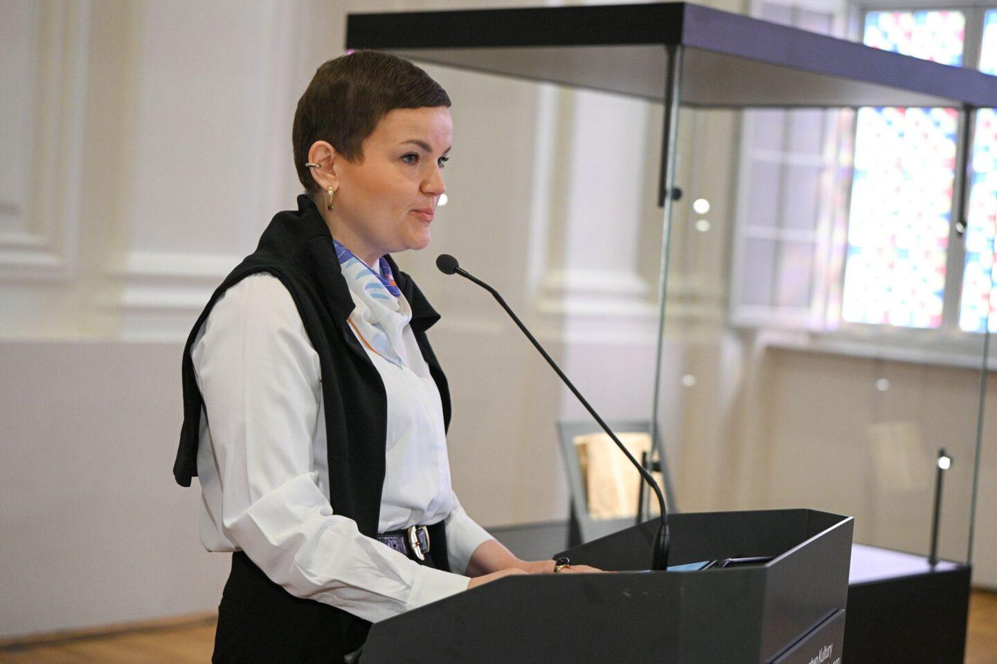 Minister kultury Marta Cienkowska