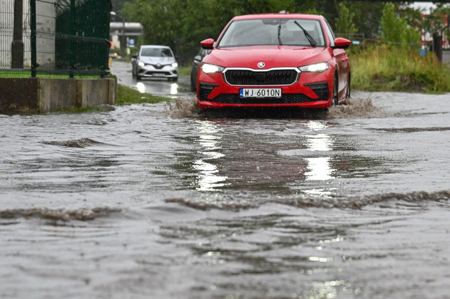Podtopienia w Szczecinie