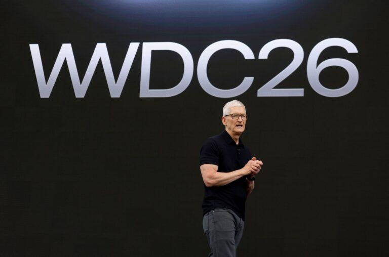 Tim Cook na konferencji WWDC26