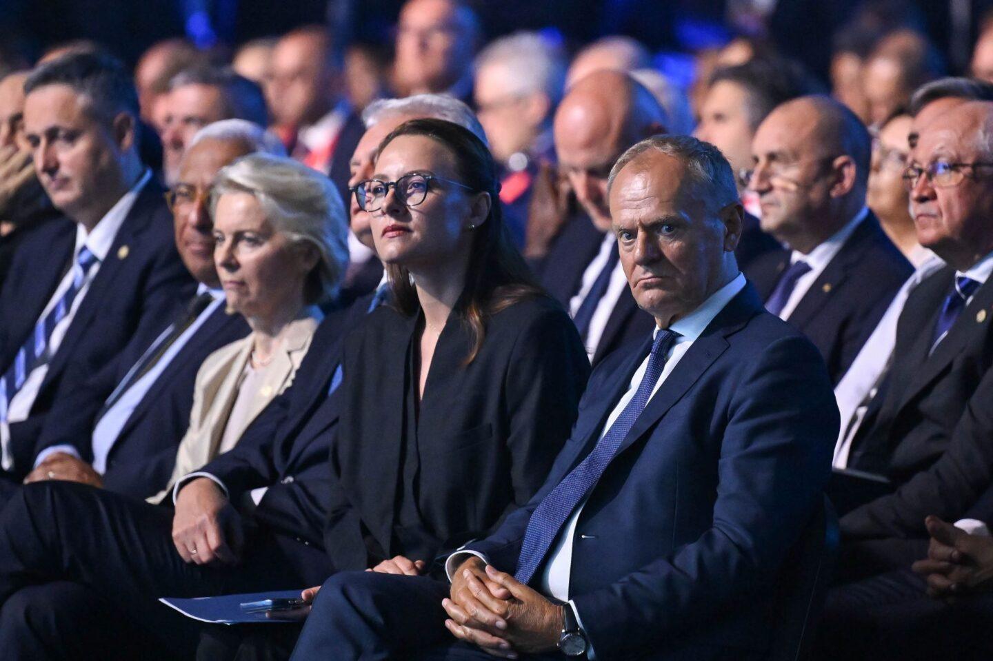 Premier RP Donald Tusk oraz premier Ukrainy Julia Swyrydenko