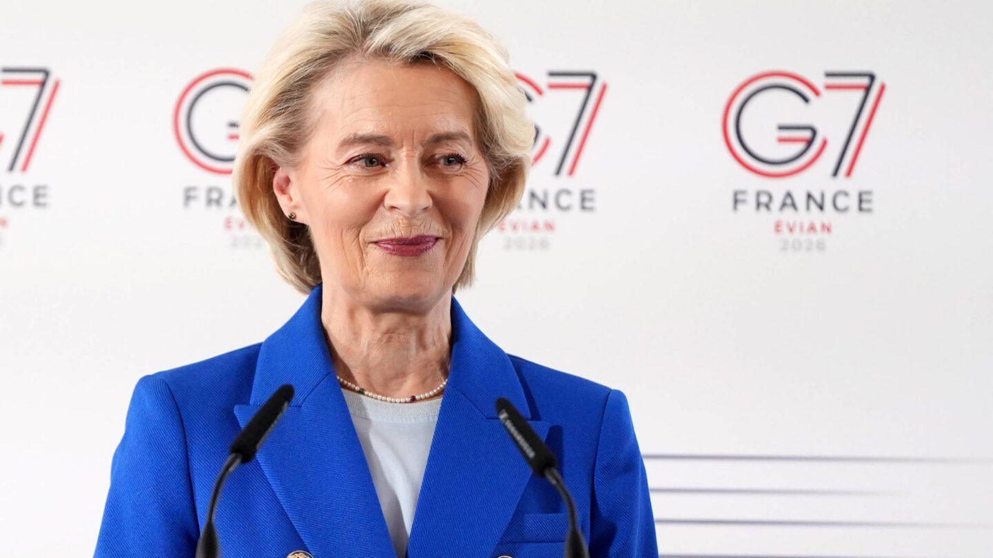 Ursula von der Leyen na szczycie G7