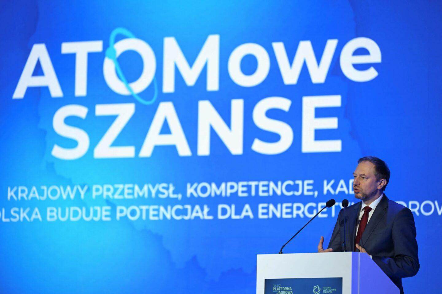 Wiceminister Energii Wojciech Wrochna