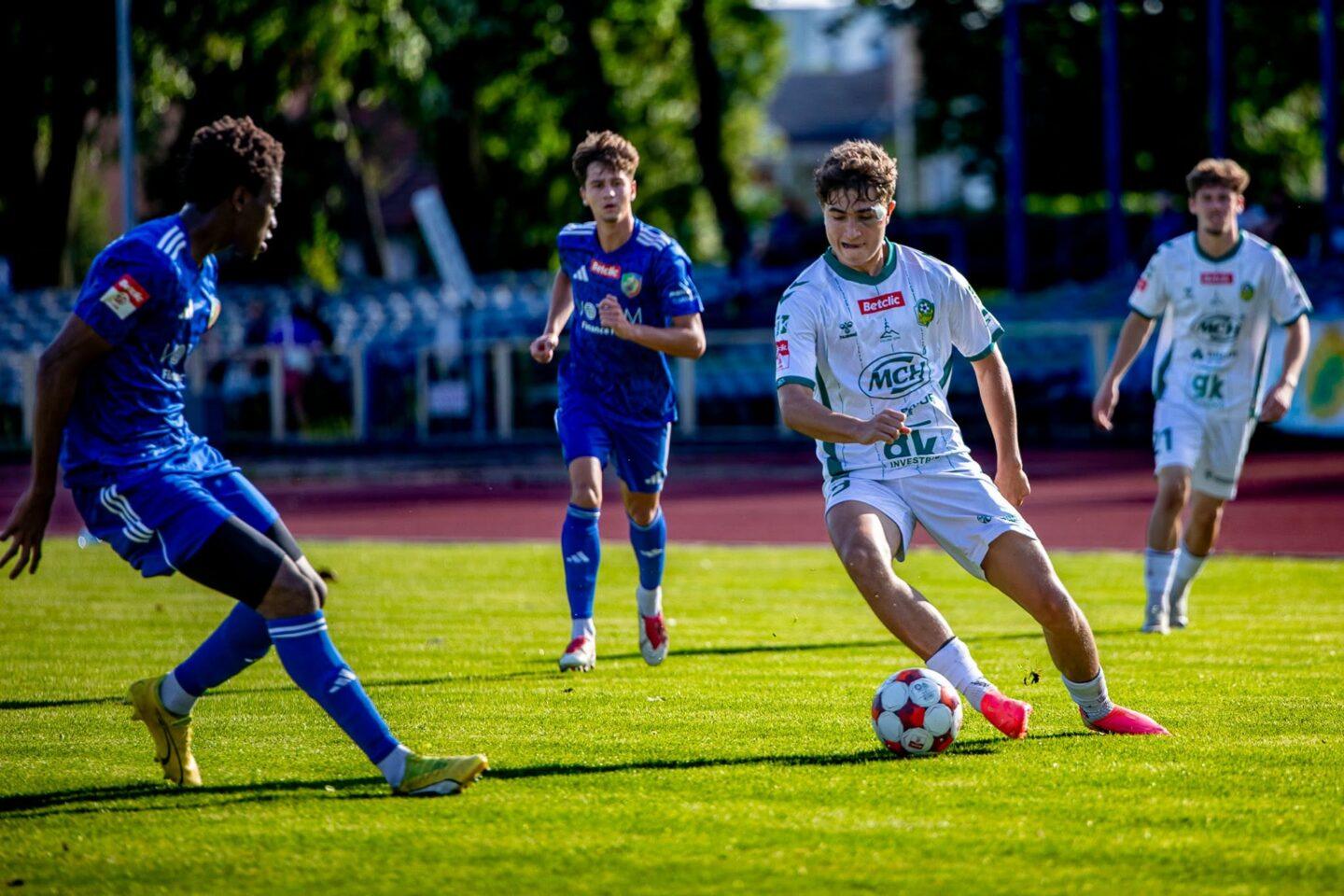 Przedsezonowy mecz Lechii Zielona Góra z Miedzią Legnica
