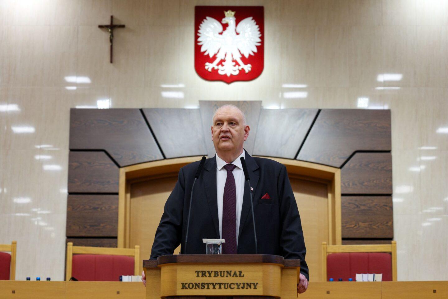 Prezes TK Bogdan Święczkowski