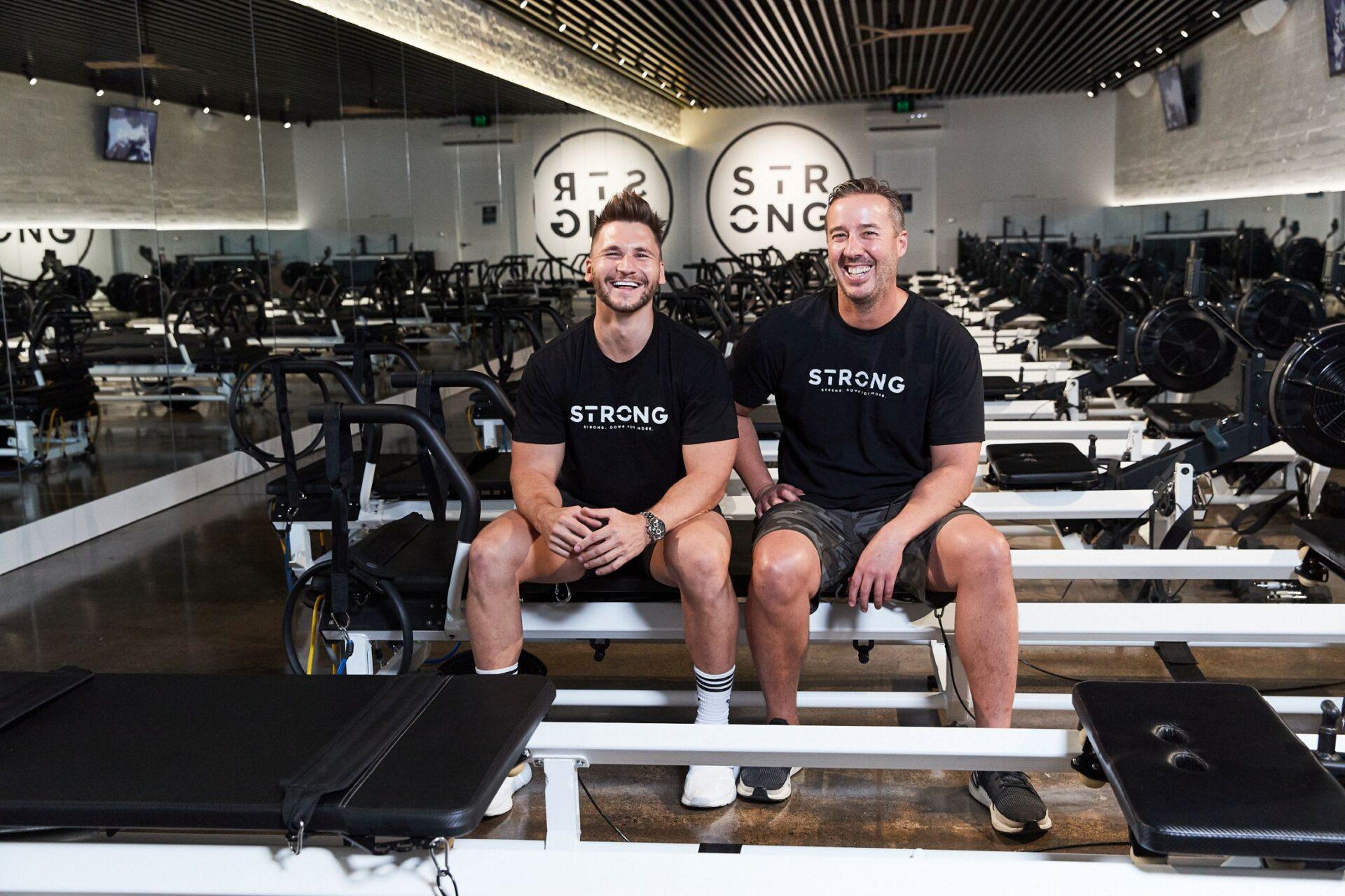 Założyciele Strong Pilates (od lewej): Michael Ramsey i Mark Armstrong