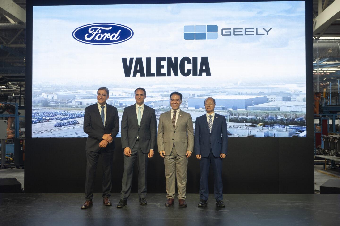 Szefowie Ford i Geely