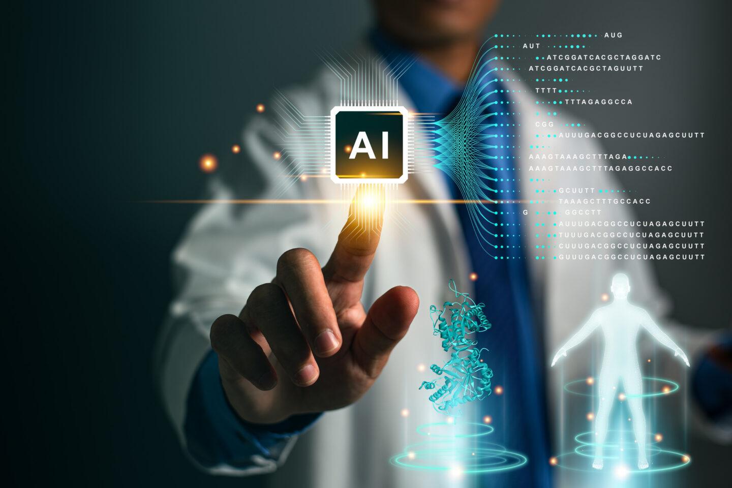 Ai grafika z lekarzem