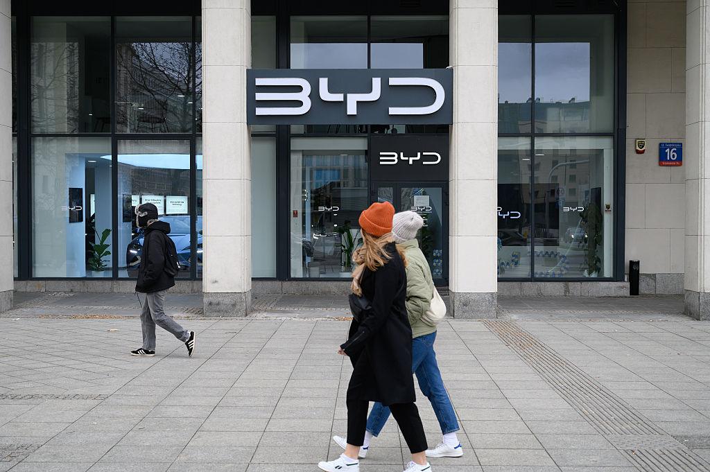 salon BYD w Warszawie